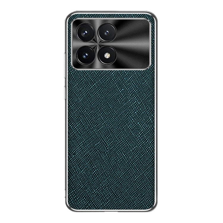 Silver Edge Cross Texture PU Leather Phone Case, For Redmi K70 Ultra, For Redmi K70