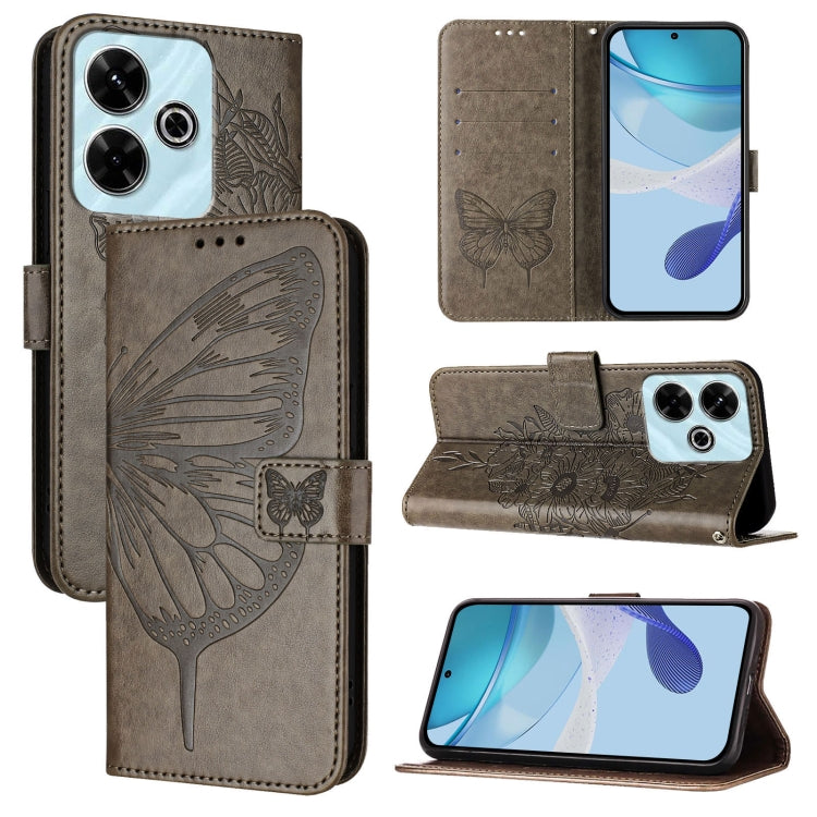 Embossed Butterfly Leather Phone Case