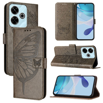 Embossed Butterfly Leather Phone Case