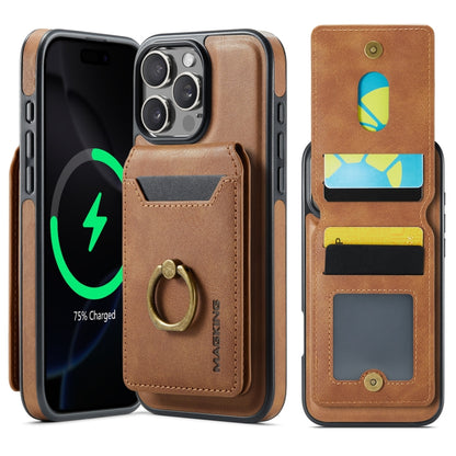 MAGKING K1 MagSafe Detachable Wallet RFID Back Cover Phone Case, For iPhone Air, For iPhone 16 Pro Max, For iPhone 16 Pro, For iPhone 16 Plus