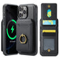 MAGKING K1 MagSafe Detachable Wallet RFID Back Cover Phone Case, For iPhone Air, For iPhone 16 Pro Max, For iPhone 16 Pro, For iPhone 16 Plus