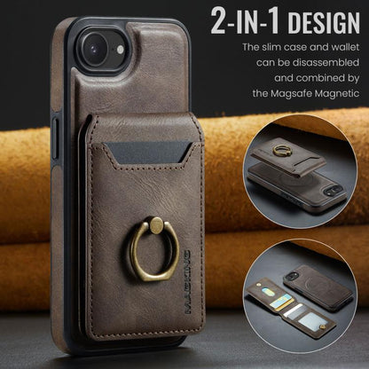 MAGKING K1 MagSafe Detachable Wallet RFID Back Cover Phone Case, For iPhone 17e / 16e, For iPhone 17 Pro Max, For iPhone 17 Pro, For iPhone 17