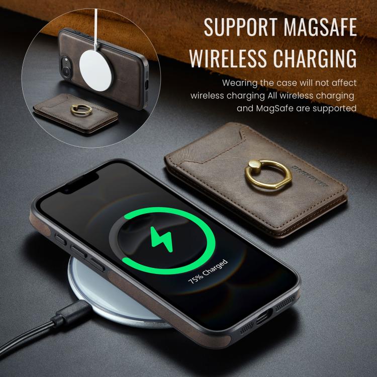 MAGKING K1 MagSafe Detachable Wallet RFID Back Cover Phone Case, For iPhone 17e / 16e, For iPhone 17 Pro Max, For iPhone 17 Pro, For iPhone 17