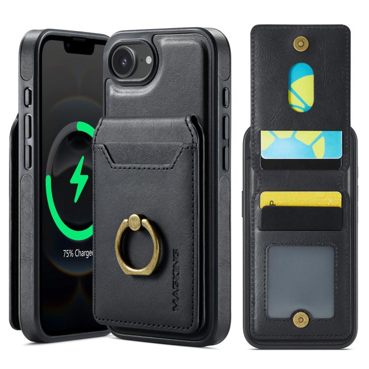 MAGKING K1 MagSafe Detachable Wallet RFID Back Cover Phone Case, For iPhone 18 Pro / 17 Pro, For iPhone 18 Pro Max / 17 Pro Max, For iPhone 17e / 16e, For iPhone 17