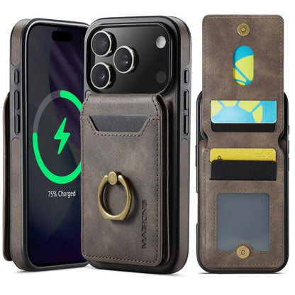 MAGKING K1 MagSafe Detachable Wallet RFID Back Cover Phone Case