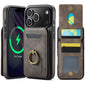 MAGKING K1 MagSafe Detachable Wallet RFID Back Cover Phone Case, For iPhone 17e / 16e, For iPhone 17 Pro Max, For iPhone 17 Pro, For iPhone 17