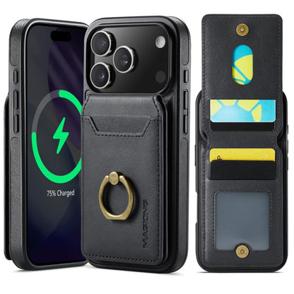 MAGKING K1 MagSafe Detachable Wallet RFID Back Cover Phone Case
