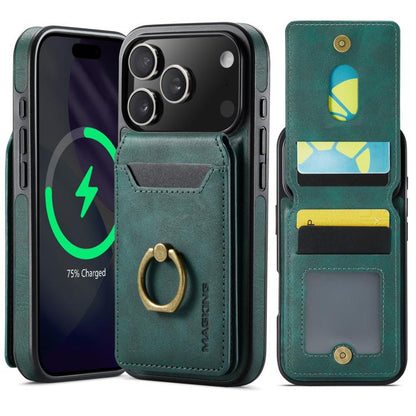 MAGKING K1 MagSafe Detachable Wallet RFID Back Cover Phone Case