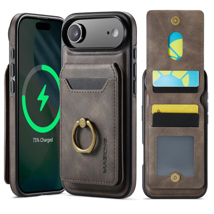 MAGKING K1 MagSafe Detachable Wallet RFID Back Cover Phone Case