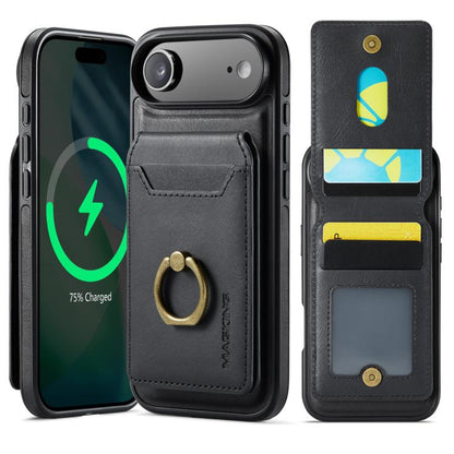 MAGKING K1 MagSafe Detachable Wallet RFID Back Cover Phone Case
