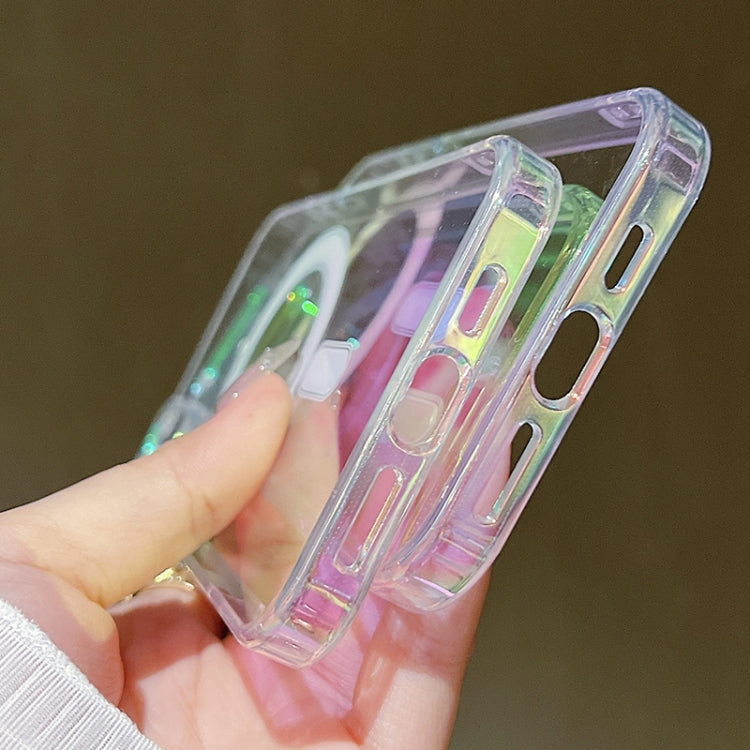 Gradient Color MagSafe Airbag Full Coverage Phone Case, For iPhone 11 Pro Max, For iPhone 11, For iPhone 11 Pro