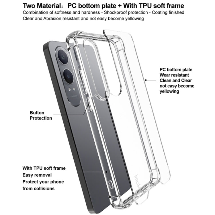 IMAK Space Shield PC + TPU Airbag Shockproof Phone Case