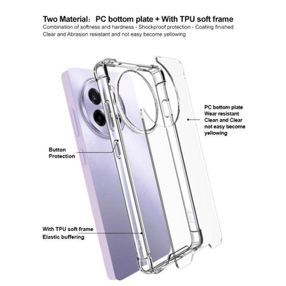IMAK Space Shield PC + TPU Airbag Shockproof Phone Case, For OnePlus Ace 5 / Ace 5 Pro / 13R, For OnePlus 13, For OnePlus Nord 4, For OnePlus Nord CE4 Lite, For OnePlus Ace 3V, For OnePlus Ace 3 5G / 12R 5G, For OnePlus 12 5G