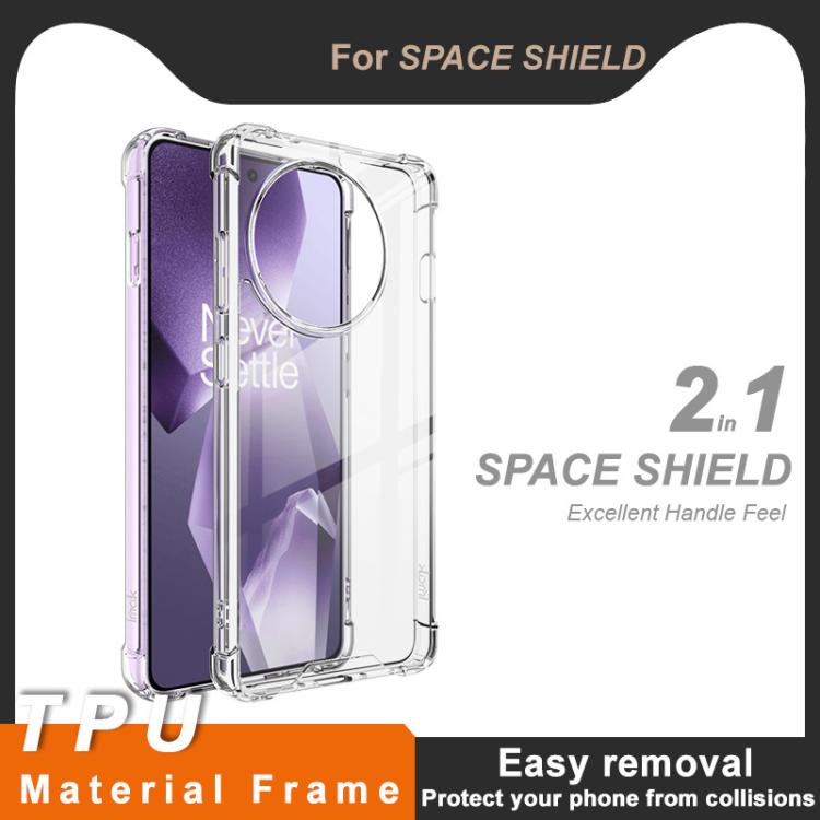 IMAK Space Shield PC + TPU Airbag Shockproof Phone Case, For OnePlus Ace 5 / Ace 5 Pro / 13R, For OnePlus 13, For OnePlus Nord 4, For OnePlus Nord CE4 Lite, For OnePlus Ace 3V, For OnePlus Ace 3 5G / 12R 5G, For OnePlus 12 5G