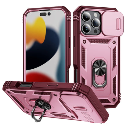 Sliding Camshield TPU + PC Phone Case with Holder, For iPhone 17, For iPhone Air, For iPhone 16 Pro Max