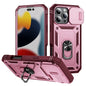 Sliding Camshield TPU + PC Phone Case with Holder, For iPhone 17, For iPhone Air, For iPhone 16 Pro Max