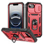 Sliding Camshield TPU + PC Phone Case with Holder, For iPhone 17e / 16e, For iPhone 17 Pro Max, For iPhone 17 Pro