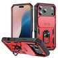 Sliding Camshield TPU + PC Phone Case with Holder, For iPhone 18 Pro / 17 Pro, For iPhone 18 Pro Max / 17 Pro Max, For iPhone 17e / 16e