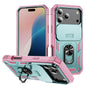 Sliding Camshield TPU + PC Phone Case with Holder, For iPhone 18 Pro / 17 Pro, For iPhone 18 Pro Max / 17 Pro Max, For iPhone 17e / 16e
