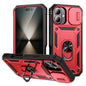 Sliding Camshield TPU + PC Phone Case with Holder, For iPhone 17, For iPhone Air, For iPhone 16 Pro Max