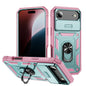 Sliding Camshield TPU + PC Phone Case with Holder, For iPhone 17, For iPhone Air, For iPhone 16 Pro Max