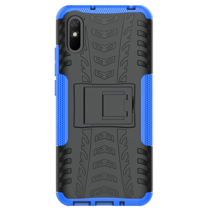 Tire Texture Shockproof TPU+PC Protective Case with Holder