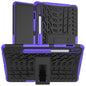 Tire Texture Shockproof TPU+PC Protective Case with Holder, For Samsung Galaxy Tab S8 / Galaxy Tab S7 T870 / T875