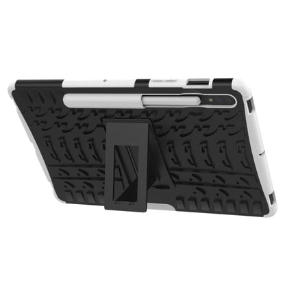 Tire Texture Shockproof TPU+PC Protective Case with Holder