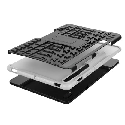 Tire Texture Shockproof TPU+PC Protective Case with Holder