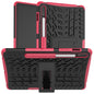 Tire Texture Shockproof TPU+PC Protective Case with Holder, For Samsung Galaxy Tab S8 / Galaxy Tab S7 T870 / T875
