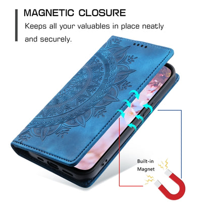 Totem Embossed Magnetic Leather Phone Case