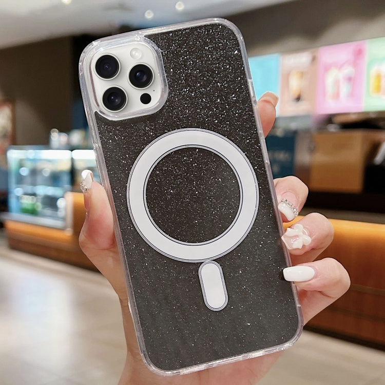 Acrylic Transparent Glitter MagSafe Phone Case, For iPhone 14 Pro Max, For iPhone 13 Pro Max, For iPhone 13 Pro, For iPhone 13
