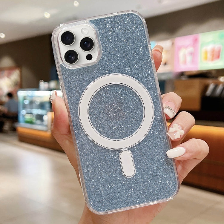 Acrylic Transparent Glitter MagSafe Phone Case, For iPhone 14 Pro Max, For iPhone 13 Pro Max, For iPhone 13 Pro, For iPhone 13