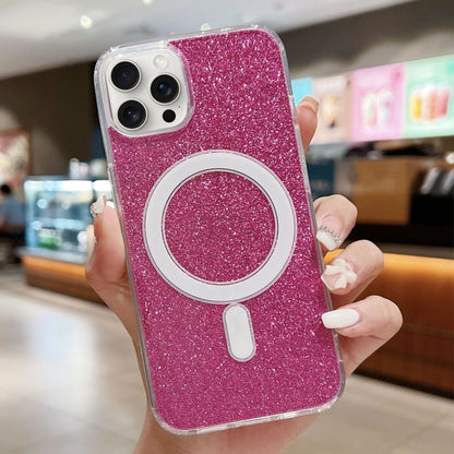 Acrylic Transparent Glitter MagSafe Phone Case, For iPhone 14 Pro Max, For iPhone 13 Pro Max, For iPhone 13 Pro, For iPhone 13