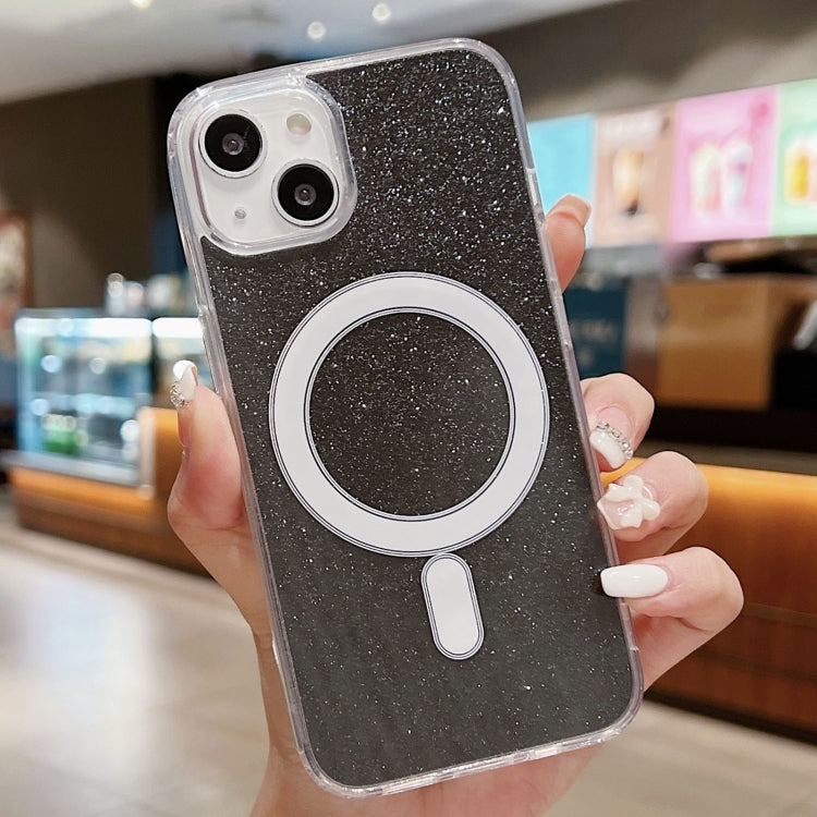 Acrylic Transparent Glitter MagSafe Phone Case, For iPhone 14 Pro Max, For iPhone 13 Pro Max, For iPhone 13 Pro, For iPhone 13