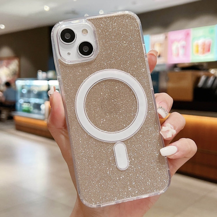 Acrylic Transparent Glitter MagSafe Phone Case, For iPhone 14 Pro Max, For iPhone 13 Pro Max, For iPhone 13 Pro, For iPhone 13