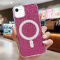 Acrylic Transparent Glitter MagSafe Phone Case, For iPhone 14 Pro Max, For iPhone SE 2022 / 2020 / 8 / 7, For iPhone 13 Pro Max, For iPhone 13 Pro