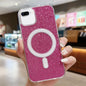 Acrylic Transparent Glitter MagSafe Phone Case