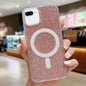 Acrylic Transparent Glitter MagSafe Phone Case