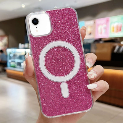 Acrylic Transparent Glitter MagSafe Phone Case