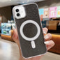 Acrylic Transparent Glitter MagSafe Phone Case, For iPhone 16, For iPhone 15 Pro Max, For iPhone 15 Pro, For iPhone 15 Plus