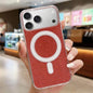 Acrylic Transparent Glitter MagSafe Phone Case