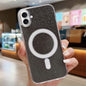 Acrylic Transparent Glitter MagSafe Phone Case