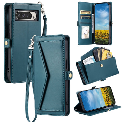 Wallet Multi-card Slot Leather Phone Case with Lanyard