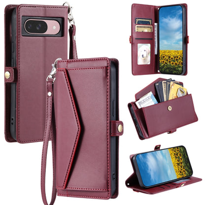 Wallet Multi-card Slot Leather Phone Case with Lanyard