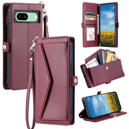 Wallet Multi-card Slot Leather Phone Case with Lanyard