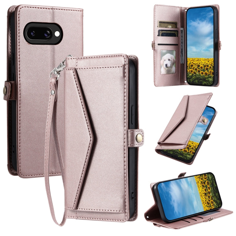 Wallet Multi-card Slot Leather Phone Case with Lanyard