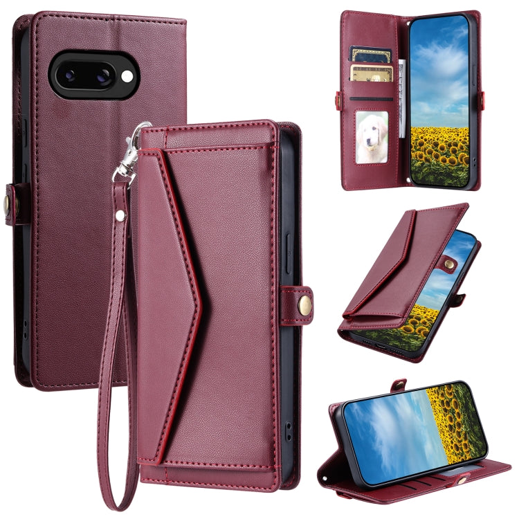 Wallet Multi-card Slot Leather Phone Case with Lanyard