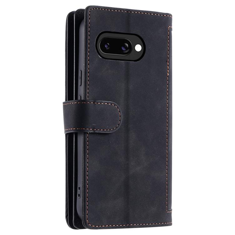 Nine Card Zipper Bag Leather Phone Case with Lanyard, For Google Pixel 10a, For Google Pixel 10 Pro XL, For Google Pixel 10 / 10 Pro, For Google Pixel 9a, For Google Pixel 9 Pro XL, For Google Pixel 9 / 9 Pro