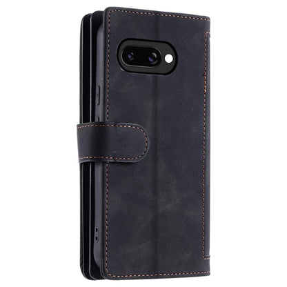 Nine Card Zipper Bag Leather Phone Case with Lanyard, For Google Pixel 10a, For Google Pixel 10 Pro XL, For Google Pixel 10 / 10 Pro, For Google Pixel 9a, For Google Pixel 9 Pro XL, For Google Pixel 9 / 9 Pro
